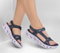 GO WALK Glide-Step 2.0 Sandal - Rowen, NAVY / LAVENDER, full image number 1
