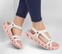 GO WALK Glide-Step 2.0 Sandal - Rowen, BLANC / ROSE, full image number 1