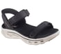 Skechers Slip-ins: GO WALK Glide-Step 2.0 Sandal - Charlie, BLACK, full image number 3