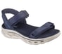 Skechers Slip-ins: GO WALK Glide-Step 2.0 Sandal - Charlie, NAVY, full image number 3