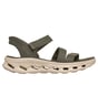 Skechers Slip-ins: GO WALK Glide-Step 2.0 Sandal - Ella, OLIVE, full image number 0