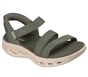 Skechers Slip-ins: GO WALK Glide-Step 2.0 Sandal - Ella, OLIVE, full image number 1