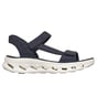 Skechers Slip-ins: GO WALK Glide-Step 2.0 Sandal - Cozy Fit Jada, NAVY / WHITE, full image number 0