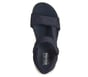 Skechers Slip-ins: GO WALK Glide-Step 2.0 Sandal - Cozy Fit Jada, NAVY / WHITE, full image number 1