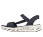 Skechers Slip-ins: GO WALK Glide-Step 2.0 Sandal - Cozy Fit Jada, NAVY / WHITE, full image number 4