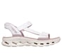Skechers Slip-ins: GO WALK Glide-Step 2.0 Sandal - Cozy Fit Jada, WHITE / PINK, full image number 0