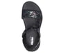 Skechers Slip-ins: GO WALK Glide-Step 2.0 Sandal - Cozy Fit Cecily, BLACK / MULTI, full image number 1