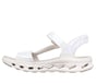 Skechers Slip-ins: GO WALK Glide-Step 2.0 Sandal - Cozy Fit Cecily, WHITE / GRAY, full image number 4