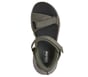 Skechers Slip-ins: Max Cushioning Glide-Step Sandal - Skylar, OLIVE / MULTI, full image number 1