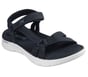 GO WALK Flex Sandal - Sublime, BLACK / WHITE, full image number 3