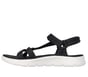 GO WALK Flex Sandal - Sublime, BLACK / WHITE, full image number 4