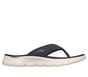 GO WALK Flex Sandal - Holly, NAVY / WHITE, full image number 0