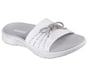 GO WALK Flex Sandal - Stella, WHITE / SILVER, full image number 3