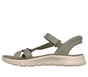 Skechers Slip-ins: GO WALK Flex Sandal - Illuminate, VERT SAUGE, full image number 4
