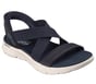 Skechers Slip-ins: GO WALK Flex Sandal - Glimmer, NAVY, full image number 3