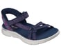 Skechers Slip-ins: GO WALK Flex Sandal - Blake, NAVY / MULTI, full image number 3