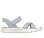 Skechers Slip-ins: GO WALK Flex Sandal - Cozy Fit Kaia, BLEU CLAIR, full image number 0