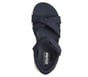 Skechers Slip-ins: GO WALK Flex Sandal - Cozy Fit Kaia, NAVY, full image number 1