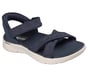 Skechers Slip-ins: GO WALK Flex Sandal - Cozy Fit Kaia, NAVY, full image number 3