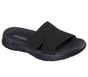 GO WALK Flex Sandal - Stardust, BLACK, full image number 3