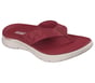 GO WALK Flex Sandal - Addison, RED, full image number 3