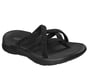 GO WALK Flex Sandal - Starry Skies, BLACK, full image number 3