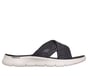 GO WALK Flex Sandal - Elsie, NOIR / BLANC, full image number 0