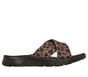 GO WALK Flex Sandal - Kat, BLACK / LEOPARD, full image number 0