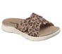GO WALK Flex Sandal - Kat, LEOPARD, full image number 3