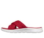 GO WALK Flex Sandal - Lyra, RED, full image number 4