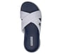 GO WALK Flex Sandal - Lyra, WHITE / NAVY, full image number 1