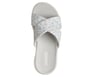 GO WALK Flex Sandal - Cozy Fit Blossom, LIGHT GRAY, full image number 1