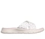 GO WALK Flex Sandal - Cozy Fit Blossom, WHITE / PINK, full image number 0