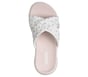 GO WALK Flex Sandal - Cozy Fit Blossom, BLANC / ROSE, full image number 1