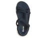 Skechers Slip-ins: GO WALK Flex Sandal - Radiant, BLEU MARINE, full image number 1