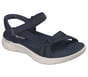 Skechers Slip-ins: GO WALK Flex Sandal - Radiant, BLEU MARINE, full image number 3