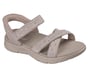 Skechers Slip-ins: GO WALK Flex Sandal - Charlotte, TAUPE, full image number 3