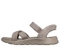 Skechers Slip-ins: GO WALK Flex Sandal - Charlotte, TAUPE, full image number 4