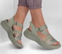 Skechers Slip-ins: Max Cushioning Elite 2.0 Sandal - Emery, OLIVE, full image number 1