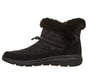 Skechers Slip-ins: Glacial Ultra - Cozy Fit Shimmer, NOIR, full image number 4