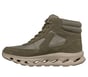 Skechers Slip-ins: GO WALK Glide-Step 2.0 Boot - Drew, OLIVE, full image number 4
