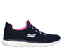 Summits - Leopard Spot, BLEU MARINE / ROSE FLUO, full image number 0