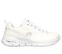 Skechers Arch Fit - Citi Drive, WHITE / SILVER, full image number 6