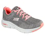 Skechers Arch Fit - Comfy Wave, GRAY / PINK, full image number 10