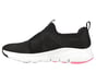 Skechers Arch Fit - Modern Rhythm, BLACK / HOT PINK, full image number 4