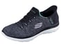 Skechers Slip-ins: Summits - Dazzling Haze, BLACK / TURQUOISE, full image number 3