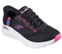 Skechers Slip-ins: Arch Fit 2.0 - Easy Chic, BLACK / HOT PINK, full image number 4