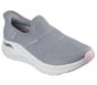 スケッチャーズ スリップインズ：アーチフィット 2.0 - ライト アズ レイン, グレー/ピンク, full image number 3