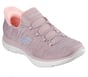 Skechers Slip-ins: Summits - Everyday Set, PINK / LIGHT BLUE, full image number 3