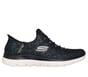 Skechers Slip-ins: Summits - Lunar Glow, BLACK / GOLD, full image number 0